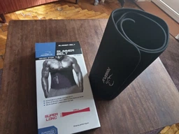 Пояс для схуднення PowerPlay 4301 (100*30 см) Чорний фото від покупців 6