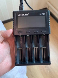 Зарядний пристрій універсальне Liitokala PD4, 4 канали,LCD дисплей, підтримує Li-ion, Ni-MH і Ni-Cd AA (R6), AAA (R03), AAAA, З (R14) Lii-PD4 фото від покупців 4