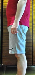 Шорты хлопковые мужские Puma Ess Shorts 58670903 S Medium Gray Heather (4063697313262) фото от покупателей 18