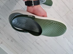 Сабо Crocs LiteRide Clog M10W12-43-28 см Black Smoke 204592