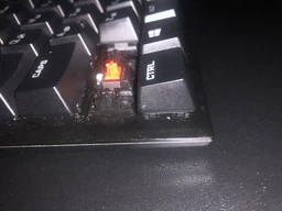 Клавиатура проводная HyperX Alloy FPS Pro Cherry MX Red USB (HX-KB4RD1-RU/R1) фото от покупателей 16