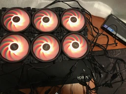 Набор вентиляторов PcCooler Halo 3-in-1 RGB KIT фото от покупателей 17