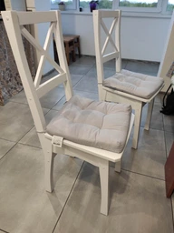 Стул коричневый деревянный для кафе, ресторана, кухни WID (сосна) фото от покупателей 7