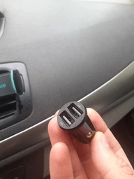 Зарядний пристрій в автомобіль Baseus Grain 3.1A 2USB Black (CCALL-ML01) фото від покупців 8