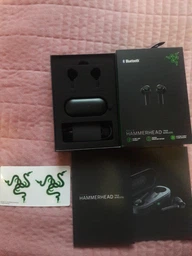 Гарнітура Razer Hammerhead True Wireless Bluetooth для смартфона Чорний (1010-569-00) фото від покупців 9