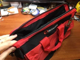 Сумка для инструментов, 16 карманов 405 мм x 230 мм x 300 мм INTERTOOL BX-9005 фото от покупателей 7