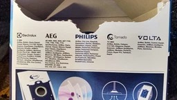 Набор оригинальных мешков S-bag 12шт+4 ароматизатора для пылесоса Philips Electrolux E201SMCC (9001690834) фото от покупателей 12