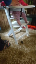 Стільчик для годування 3в1 Kinderkraft 79,5 x 49,5 x 49 cm Enock White фото від покупців 9