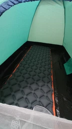 Надувной туристический коврик каремат Eagle Rock 40DNylon TPU серый NAD00311 надувной матрас для палатки фото от покупателей 17