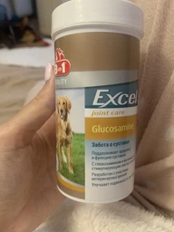 Хондропротектор 8in1 Excel Glucosamine для собак таблетки 110 шт (4048422121596) фото от покупателей 3