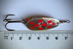 Блесна Savage Gear Caviar Spinner #3 9.5g 04-Fluo Orange & Silver