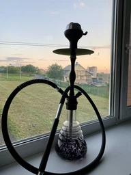 Кальян Hookah Ozzy 15 Plus Black высотой 57 см на 1 персону фото от покупателей 2