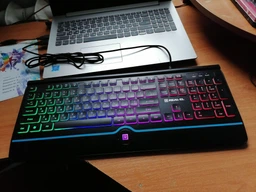 Клавиатура проводная Real-El 8000 Comfort Backlit USB (EL123100033)