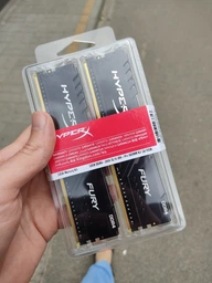Оперативная память HyperX DDR4-2666 32768MB PC4-21300 (Kit of 2x16384) Fury Black (HX426C16FB3K2/32) фото от покупателей 7