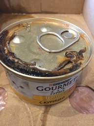 Влажный корм для кошек Gourmet Gold СОУС ДЕ-ЛЮКС, с курицей, 12 шт. по 85 г фото от покупателей 17