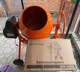Бетонозмішувач Кентавр БМ 125Е 125л фото от покупателей 2