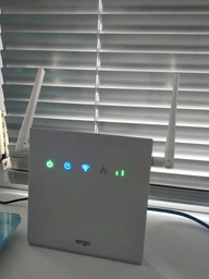 4G WI-FI роутер ERGO R0516B WiFi4 / 150Мбит/с /MI-MO 2x2 / SIM карта /Акум 3000 мА/ч фото от покупателей 6