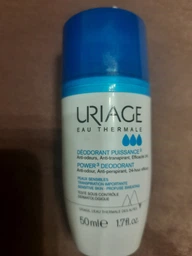Дезодорант кульковий без білих і жовтих плям Uriage Hygiène Power3 Deodorant 50мл (URI1401)