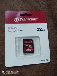 Карта памяти Transcend 32Gb SDHC class 10 UHS-I Premium (TS32GSDU1)