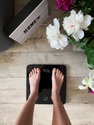 Весы напольные RZTK Slim Scale Black