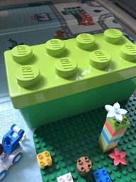 Конструктор LEGO DUPLO Classic Коробка с кубиками 65 деталей (10913) фото от покупателей 9