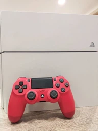 Геймпад Бездротовий Sony PlayStation 4 DualShock 4 Version 2 Magma Red Б/У фото від покупців 1