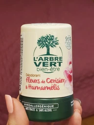 Дезодорант L'Arbre Vert с экстрактами цветов вишни и гамамелиса 50 мл (3450601032394) фото от покупателей 7