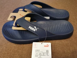 Женские вьетнамки для пляжа Puma Aqua Flip 37509804 40.5 (7) 26 см Peacoat-Puma White (4063697621503) фото от покупателей 2