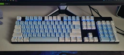 Набір кейкапів HATOR PBT Monochrome Edition ENG (HTS-130)
