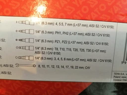 Набір інструментів 1/4" та 1/2" 82 шт. YATO YT-12691 фото від покупців 5