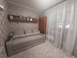 Диван прямий Лотос-Браво (Меблі Софіївки) Сірий 105х210 см 11120_77