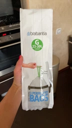 Відро для сміття з педаллю Brabantia Pedal Bin 30 л White 111785 фото від покупців 1