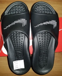 Мужские шлепанцы для пляжа Nike Victori One Shower Slide CZ5478-400 44.5 (12) 30 см Темно-синие (194501092197) фото от покупателей 14