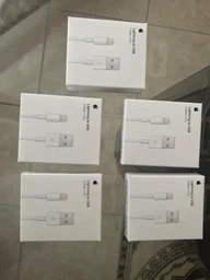 Кабель для iPhone Apple Lightning to USB Data Cable зарядний дріт для iPad iPhone iPod IOS провід синхронізації 1М комплект 5 штук PAVLYSH PC-05 фото від покупців 3