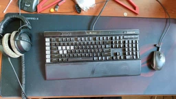 Ігрова поверхня Asus ROG Scabbard II Mixed (90MP0210-BPUA00) Чорний з малюнком фото от покупателей 9