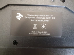 Комплект клавіатура та миша 2E MK410 Wireless, EN/UK/RU, чорний (2E-MK410MWB) фото від покупців 16