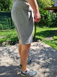 Шорты хлопковые мужские Puma Ess Shorts 58670903 S Medium Gray Heather (4063697313262) фото от покупателей 11