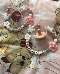 Держатель для соски именной (силиконовый) Little princess фото от покупателей 11
