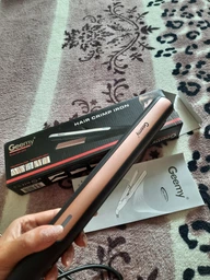 Утюжок выпрямитель для волос Gemei GM-2955 Pro Straight 45 Вт с турмалиновым покрытием и ионизацией 200°С Черный фото от покупателей 6