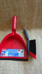Набор для уборки Vileda 2в1: совок с короткой ручкой + щетка Vileda Dustpan (4023103172326) фото от покупателей 3