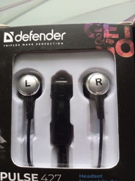 Наушники Defender Pulse 427, Black/Silver (63427) фото от покупателей 1
