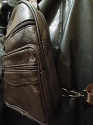 Чоловіча шкіряна сумка Vintage 17,5х26,5х5 см (sum0012298) фото від покупців 5