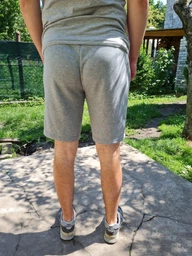 Шорты хлопковые мужские Puma Ess Shorts 58670903 S Medium Gray Heather (4063697313262) фото от покупателей 8