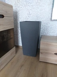 Розумний вазон Lechuza CUBICO прямокутний 22 см антрацитовий металік (18463) фото від покупців 1