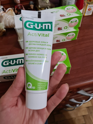Зубная паста GUM Activital 75 мл (7630019902472) фото от покупателей 5