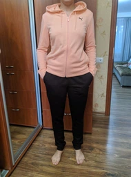 Спортивный костюм женский Puma Classic Hd. Sweat Suit 58596101 XL Puma Black (4063697406391) фото от покупателей 1