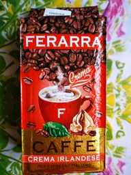 Кофе молотый Ferarra Crema Irlandese с ароматом ирландского крема 250г фото от покупателей 19