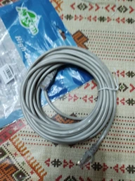 Патч-корд литой, UTP, RJ45, Cat.5e, 5m, серый фото от покупателей 18