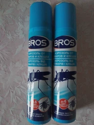Аерозоль від комах Bros від комарів і кліщів 90 мл (5904517061231/5904517321311) фото від покупців 4