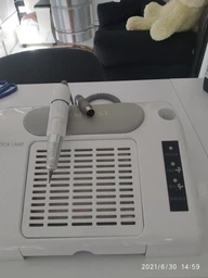 Ручка микромотор для фрезера Nail Drill на 35000 об. серебро фото от покупателей 10